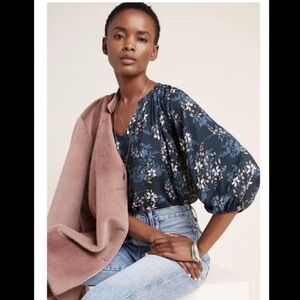 Velvet Valeria floral blouse